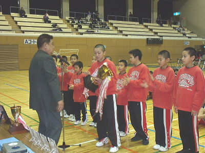 男子優勝　新発田キッズ